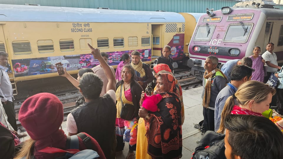 4.3. 2025 Čekání na vlak v Dillí